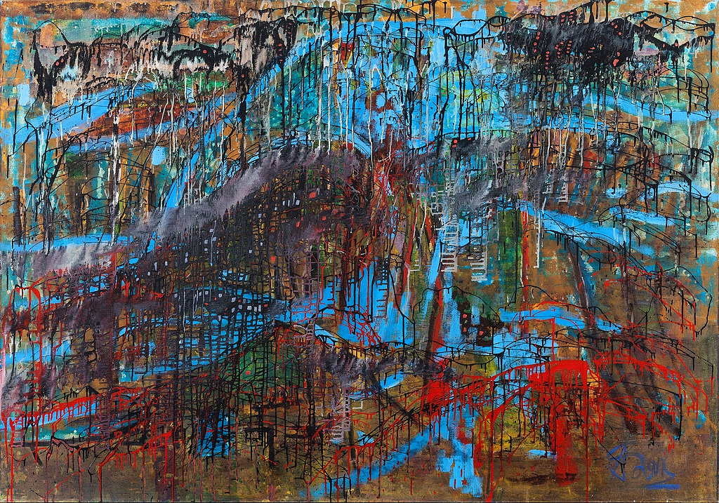 TIME AND RIVERS IN AUTUMN DAY