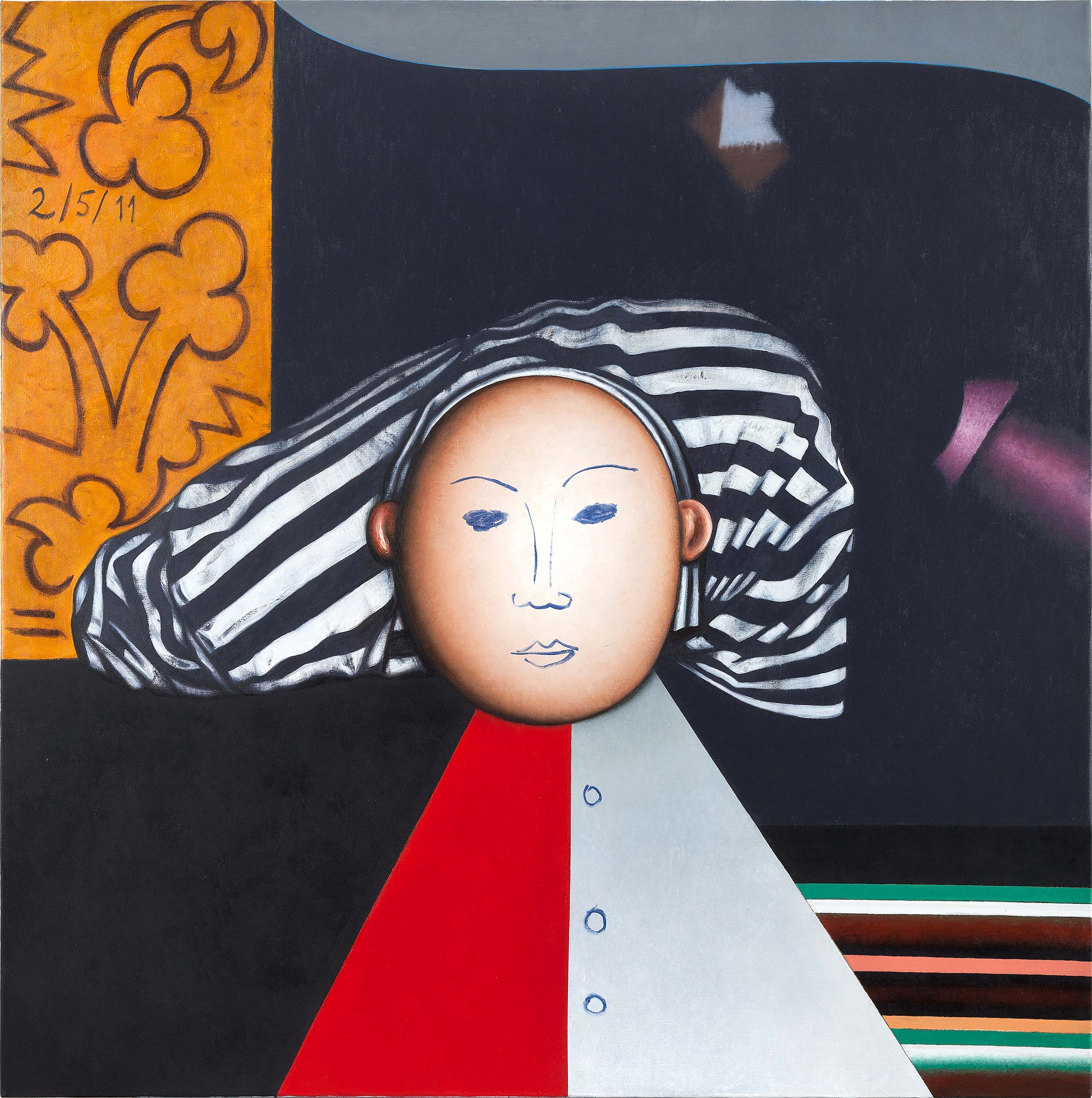 Suprematic Portrait — 2