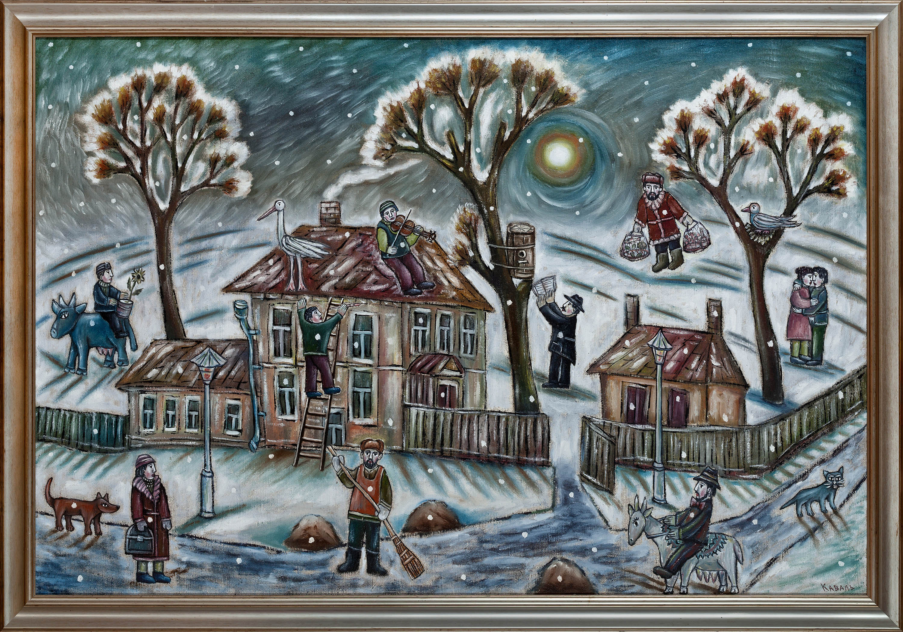 Christmas Night. For Synagogue in Minsk