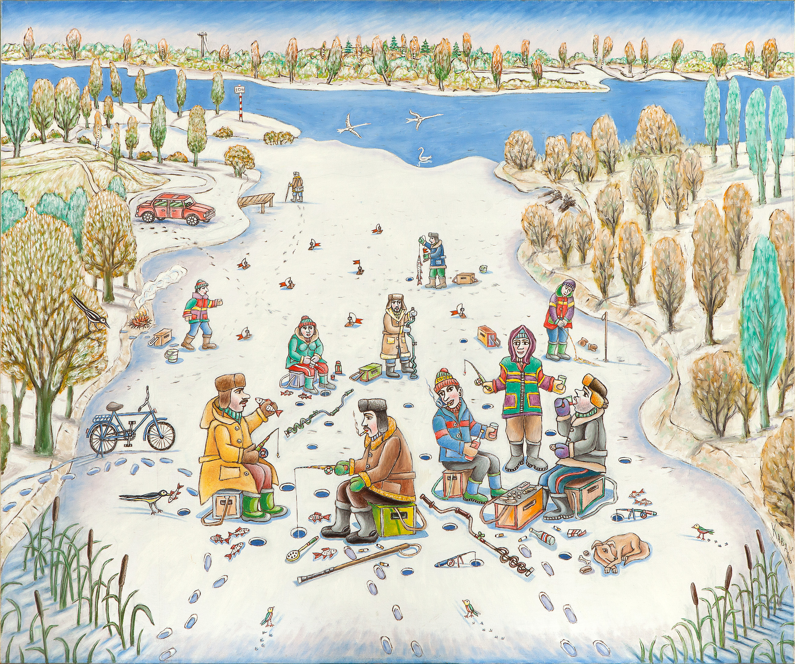 FISHERMENS. YAKIMOVA SLOBODA.