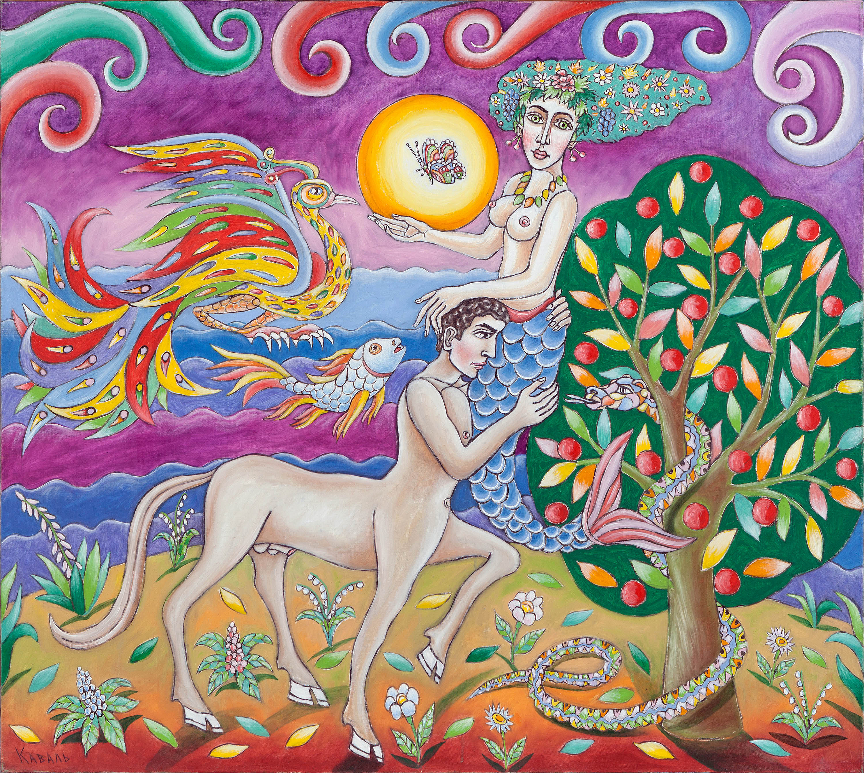 Four Elements or the Rape of Europa